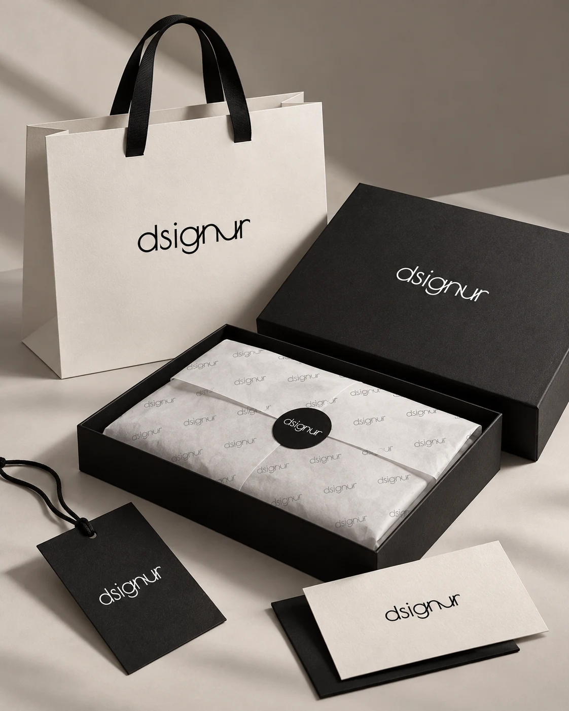 DSIGNUR packaging