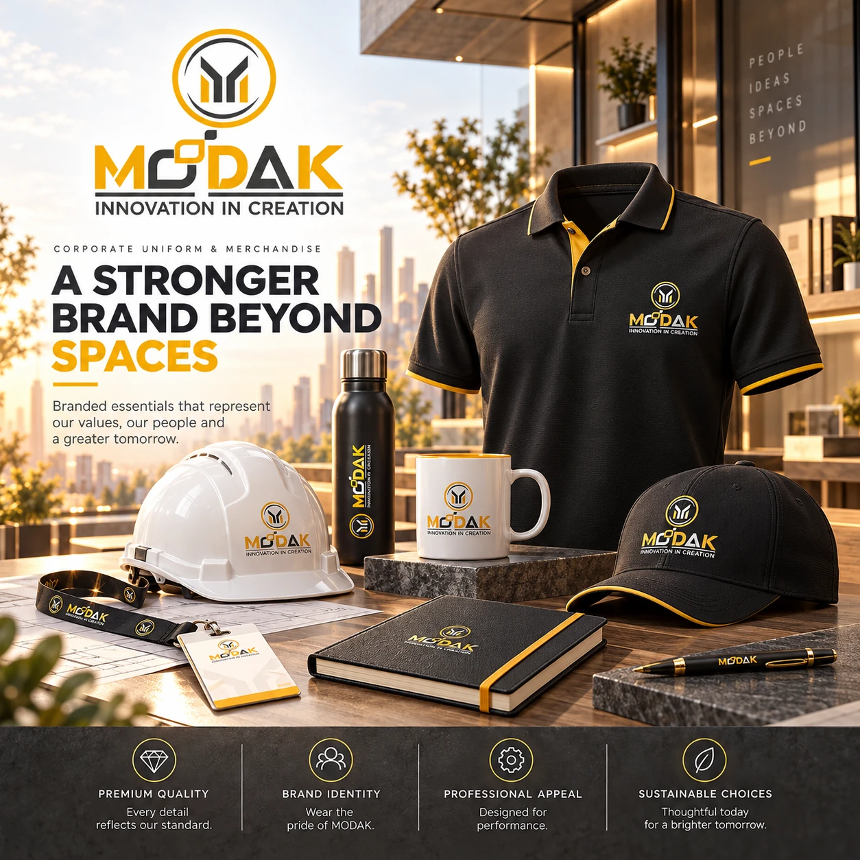 MODAK — Workwear and merchandise