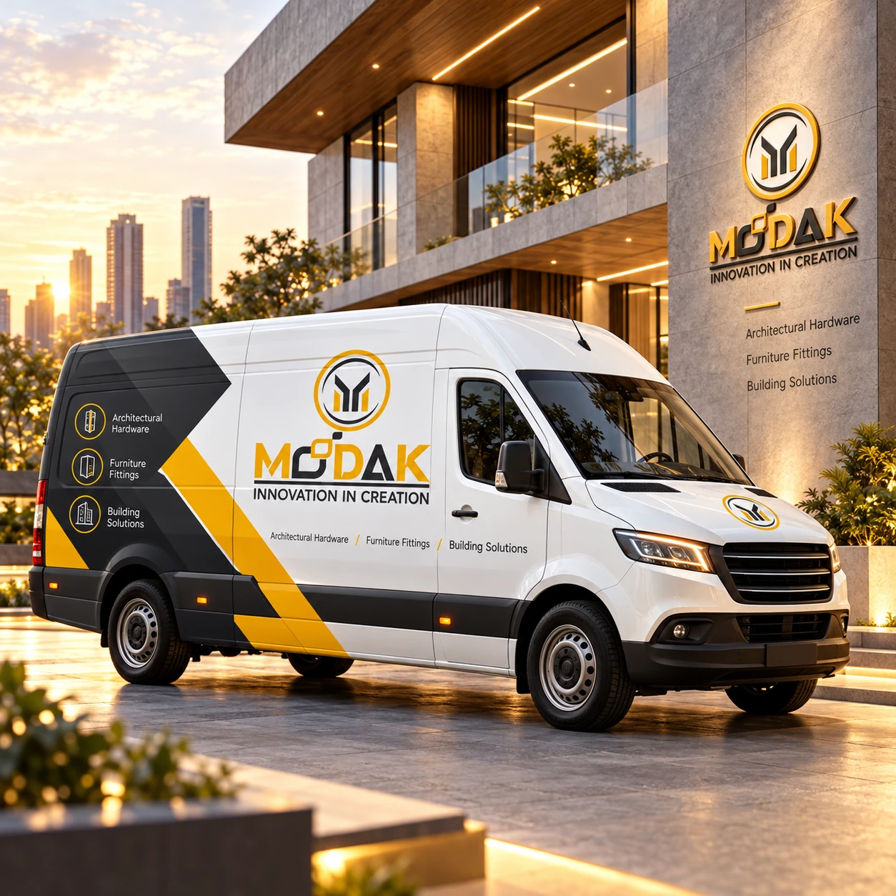 MODAK — Vehicle livery and signage concept