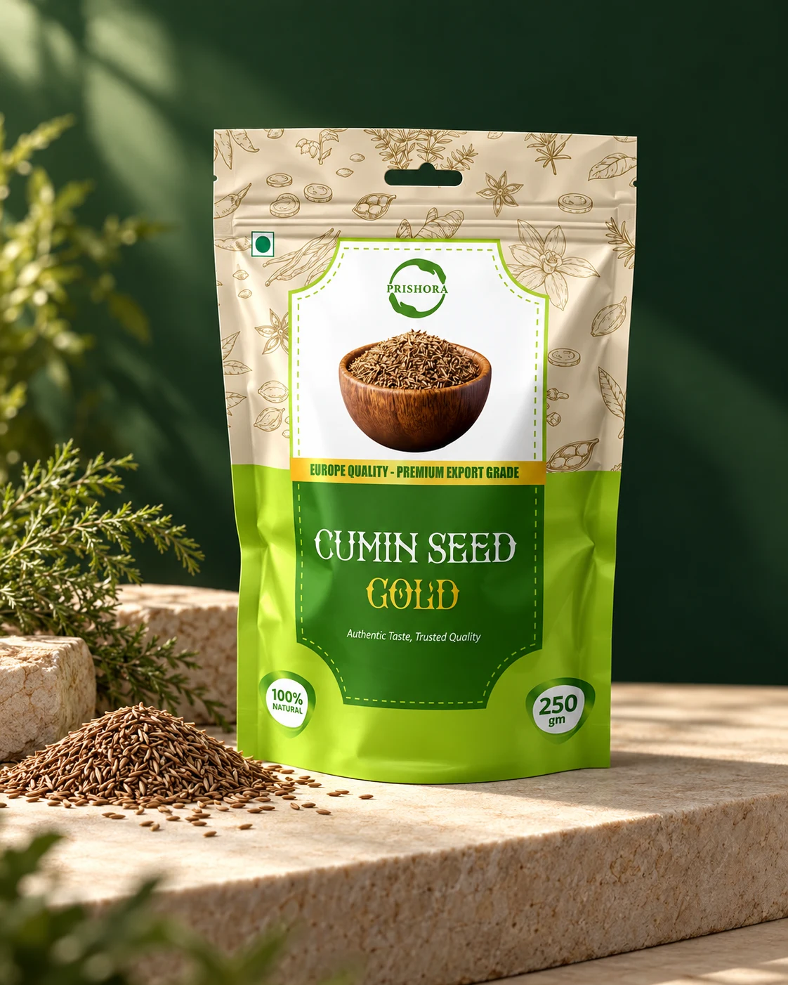 PRISHA / PRISHORA — Packaging design