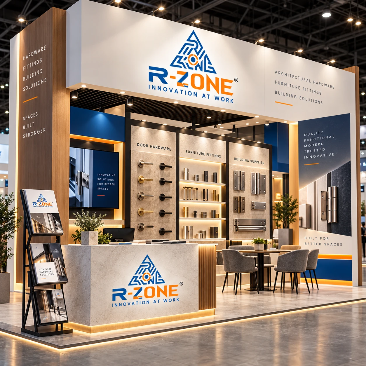 R-ZONE — Exhibition stand concept