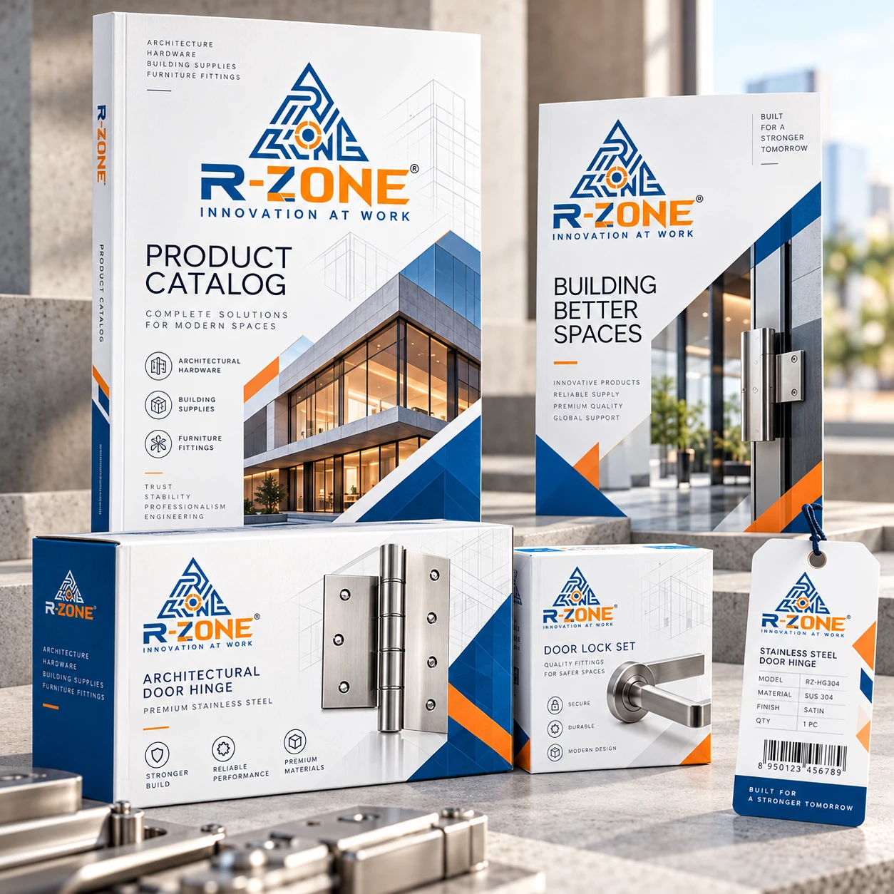 R-ZONE — Product catalogue and retail packaging
