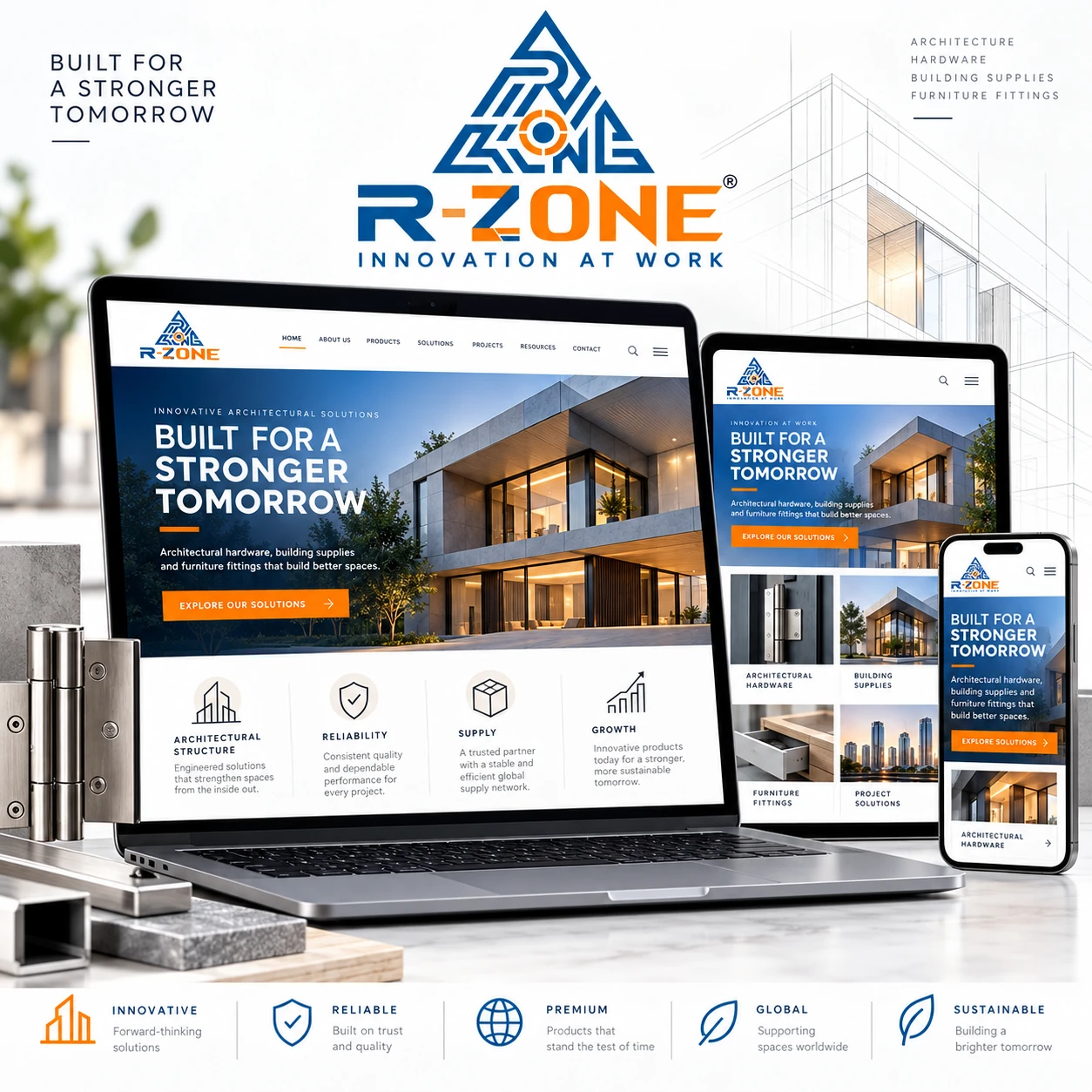 R-ZONE — Responsive website presentation